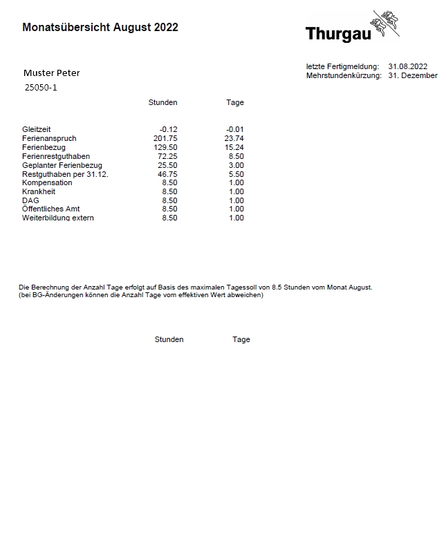 Monatsübersicht Seite 3